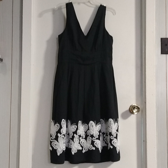 connected apparel Dresses & Skirts - Ladies Connected Apparel black/White dress